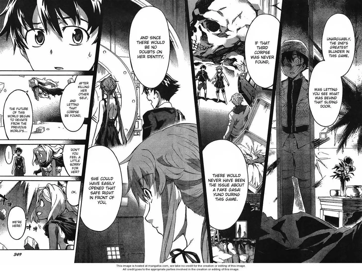 Mirai Nikki Chapter 54 9